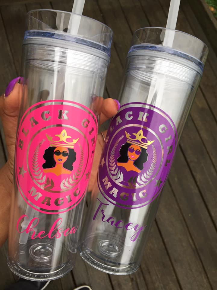 Black Girl Magic Tumbler