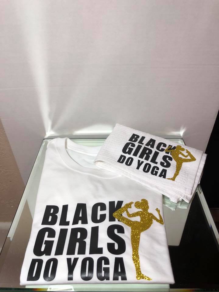 Black Girls Do Yoga Tee & Towel