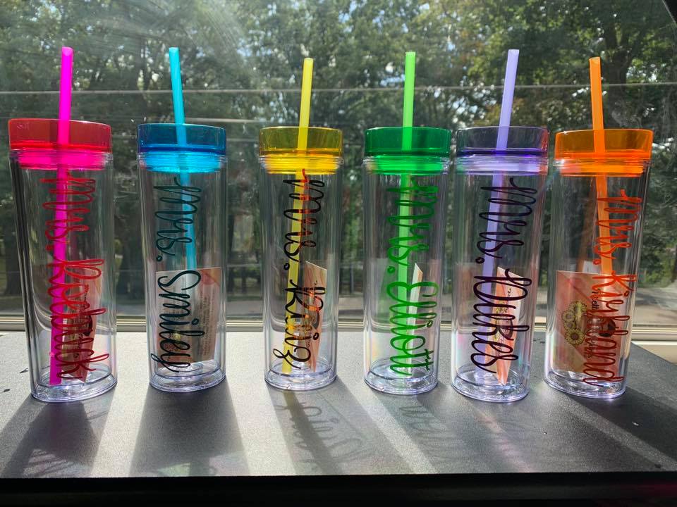 Custom Name Tumblers