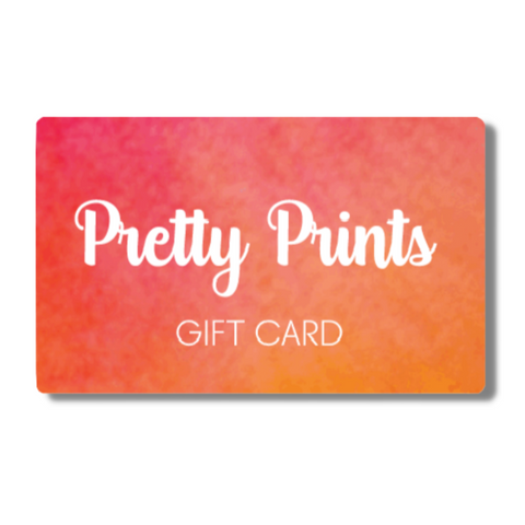 Pretty Prints Gift Card