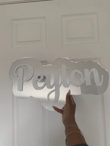 Custom ACRYLIC Name Sign