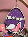 Easter Bunny Egg Basket Tag