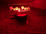 Custom glow LED sign