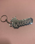 Crowned keychain