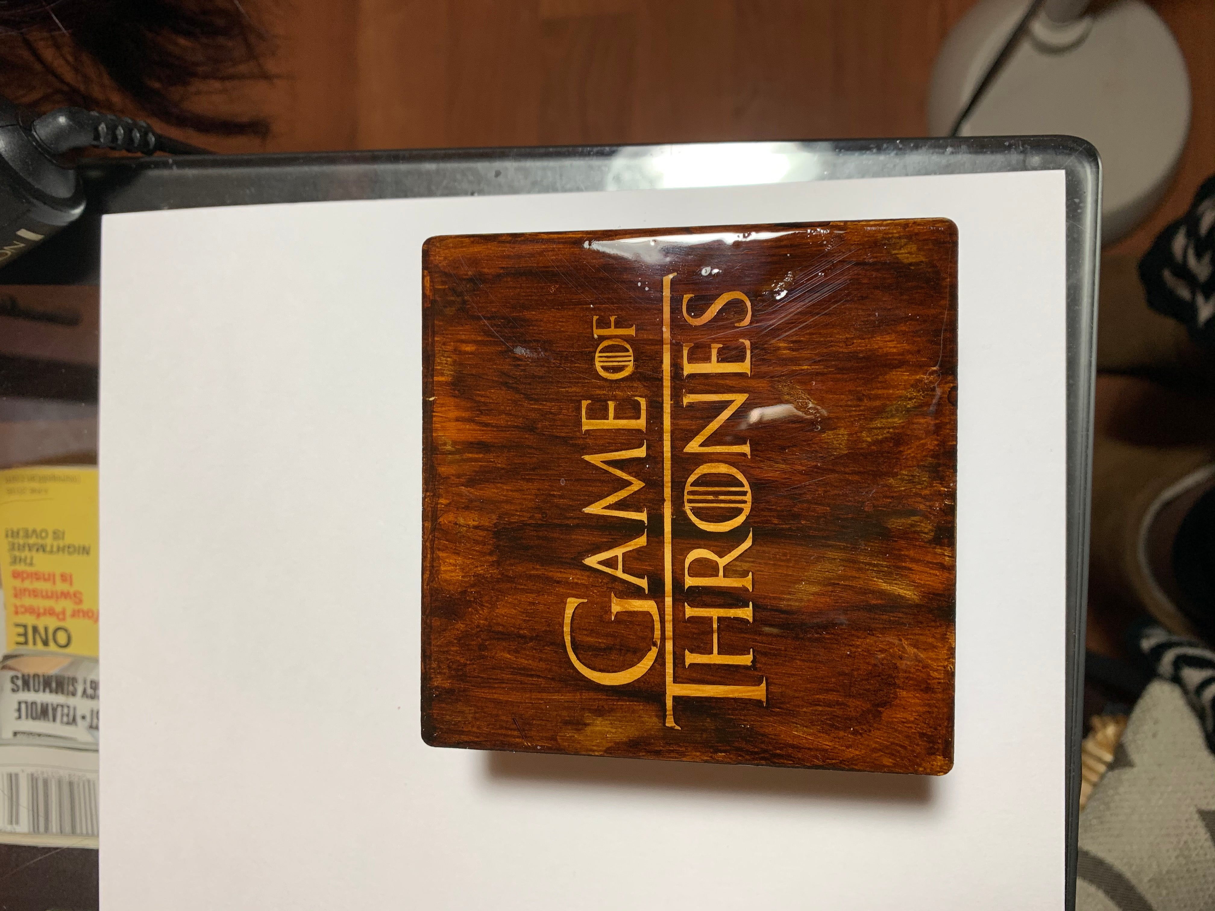 Wood Grain Coasters