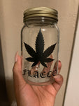 Large Logo Stash jar